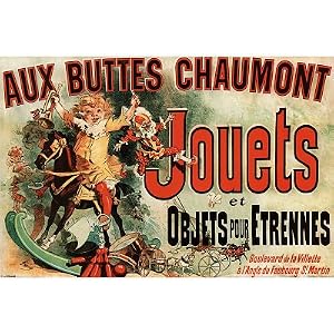 Jouets (Vintage Ad, As Seen on Friends) Art Poster Print