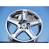 Acura TL: Set of 4 genuine factory 17inch chrome wheels by L.A. Wheel and Tire