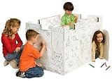 MY VERY OWN CASTLE CARDBOARD KIDS COLORING PLAYHOUSE CHILDREN CRAFTS ART PAINT !