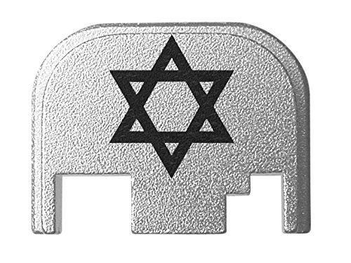 NDZ PerformanceRear Slide Cover Plate for Glock Gen 1-4 9MM .40 S&W .357 SIG 10MM .45 GAP Laser Engraved Anodized Aluminum, Made in The USA - Choose Design & Plate Color