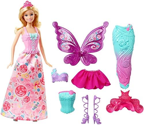 Barbie Fairytale Dress Up for Girls 3 Years and Up