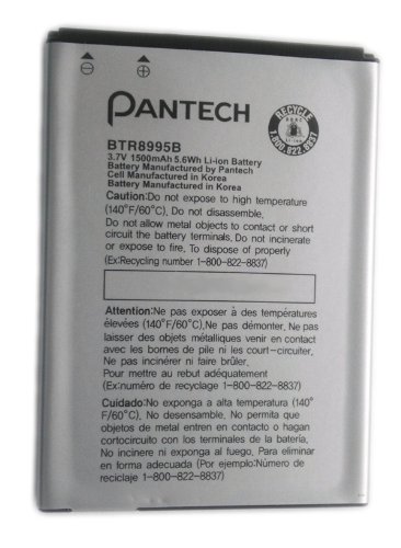 Pantech Breakout ADR8995 BTR8995B Standard Battery 1500mAh