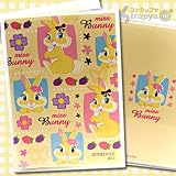 A6手帳2010年スケジュール帳（ミスバニー/イエロー）の画像