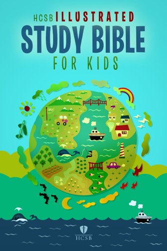 HCSB Illustrated Study Bible for Kids, Printed Hardcover