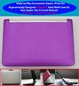 mCover&reg; PURPLE Hard Shell Case for Acer Aspire One 8.9" Netbook - Compatible with 3/6/9-cell battery