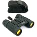 8x21 Black Binoculars Ruby Coated Lens Hunting Camping