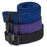 Yoga Direct 10-Feet Yoga Strap with Clip Style Buckle