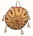 Decorative Calabash Tambourine from Burkina Faso