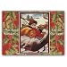 Santa on Sleigh - 5" x 7" Pop Up Christmas Greeting Card