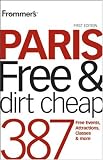 bookshop france  Frommers Paris Free and Dirt Cheap (Frommers Free & Dirt Cheap)   because we all love reading blogs about life in France