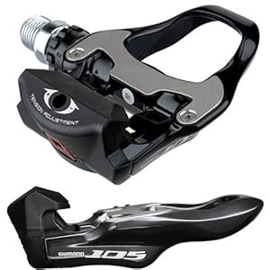 Shimano 105 PD-5700 Road Bike Pedals (Black)