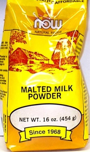 Malted Milk Powder, 1 lb. by Now Foods