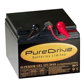 GEL Golf Trolley Battery 12v-26Ah (Torberry)