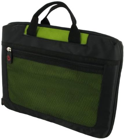 MSI Wind U100 10-Inch Netbook Lightweight Checkpoint Friendly Netbook Bag, Green / Black