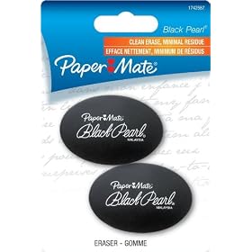Paper Mate Black Pearl Premium Erasers (1742567)