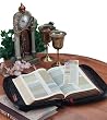 Embassy Italian Stone Design Genuine Leather Bible Cover