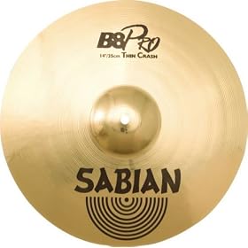Sabian B8 Pro 16 Inch Thin Crash