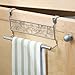 InterDesign Twigz Over-the-Cabinet Kitchen Dish Towel Bar Holder - 9