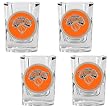 New York Knicks 4pc Square Shot Glass Set NBA Basketball