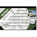 PGA TOUR DateWorks Desk Pad 2011 Calendar - 17x11