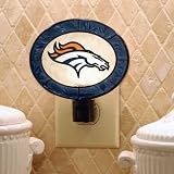 NFL Denver Broncos Art-Glass Nightlight