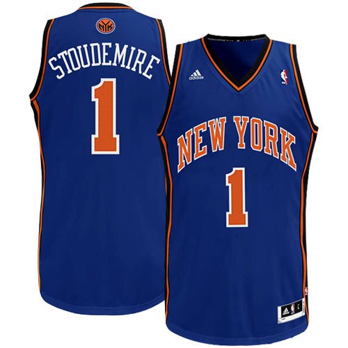 NBA New York Knicks Amar'E Stoudemire Swingman Jersey (Royal, Large)