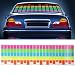 Docooler Car Sticker Music Rhythm LED Flash Light Lamp Sound Activated Equalizer (90x25cm) RS.2688.00