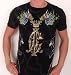 New Christian Audigier Men's Panter Signature T-shirt