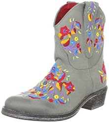 Apple of Eden LILI R 134 - 0, Damen Fashion Stiefel, Grau (Grey), EU 42