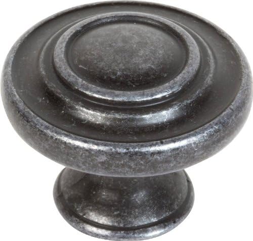 3 Ring Cabinet Knob Antique Silver Color