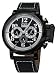 Perigaum 1972 Large IP Black Automatic Multi Function Men's Watch w/ Crown Guard