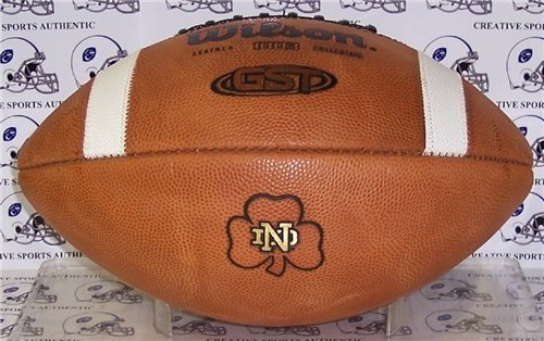 Notre Dame Fighting Irish Official Wilson NCAA Football