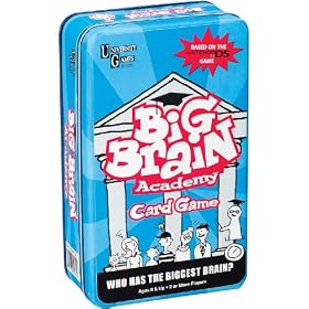 Big Brain Academy Travel Game in a Tin