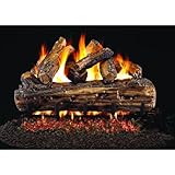 IMAGE OF Peterson Gas Logs 36 Inch Split Oak Designer Plus Vented Natural Gas Log Set With G4 Burner - Match Light