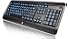 Azio Large Print Tri-Color Backlit Wired Keyboard (KB505U)