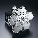 All Sales 1020 Hula-Biscus Hitch Cover