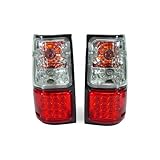 A Pair of Depo Red and Clear lense LED Tail Lights - Isuzu Rodeo 1991-1997 by Depo
