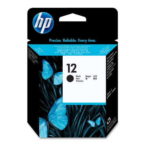 HP 12 Black Printhead in Retail Packaging