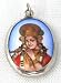 Enamel Krishna Pendant