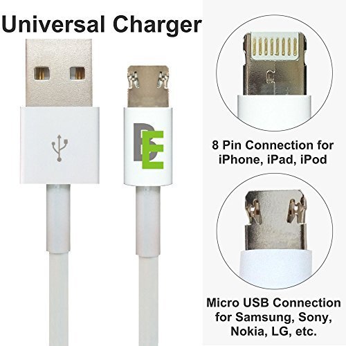 Beam Electronics Universal Single Head Data/Sync Charger Cord