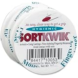 Lee Sortkwik Fingertip Moistener, 3/8 oz, 3 Pack (S10053)