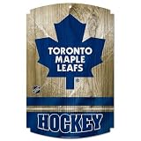 NHL Toronto Maple Leafs Wood Sign