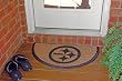 Pittsburgh Steelers Half Moon Door Mat Pittsburgh Steelers Half Moon Door Mat