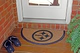 Pittsburgh Steelers Half Moon Door Mat