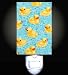 Rubber Duckie Collage Decorative Night Light