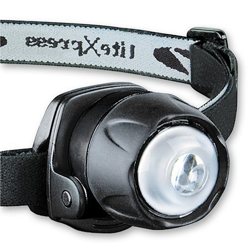LiteXpress Liberty 105 schwarz, Kopflampe/Stirnlampe, 1 LED Nichia &oslash; 5mm (Standard), Clip Preisvergleich