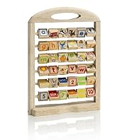 Wooden Alphabet Frame Wooden Alphabet Frame