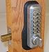 Keyless Entry Deadbolt, Chrome