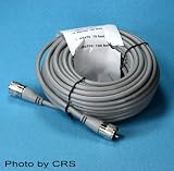 50 ft RG8X COAX CABLE CB / Ham Radio w/ PL259 Connectors - Astatic A8X50Z