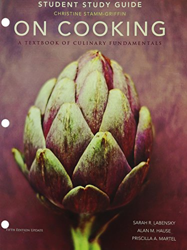 Study guide for on cooking update